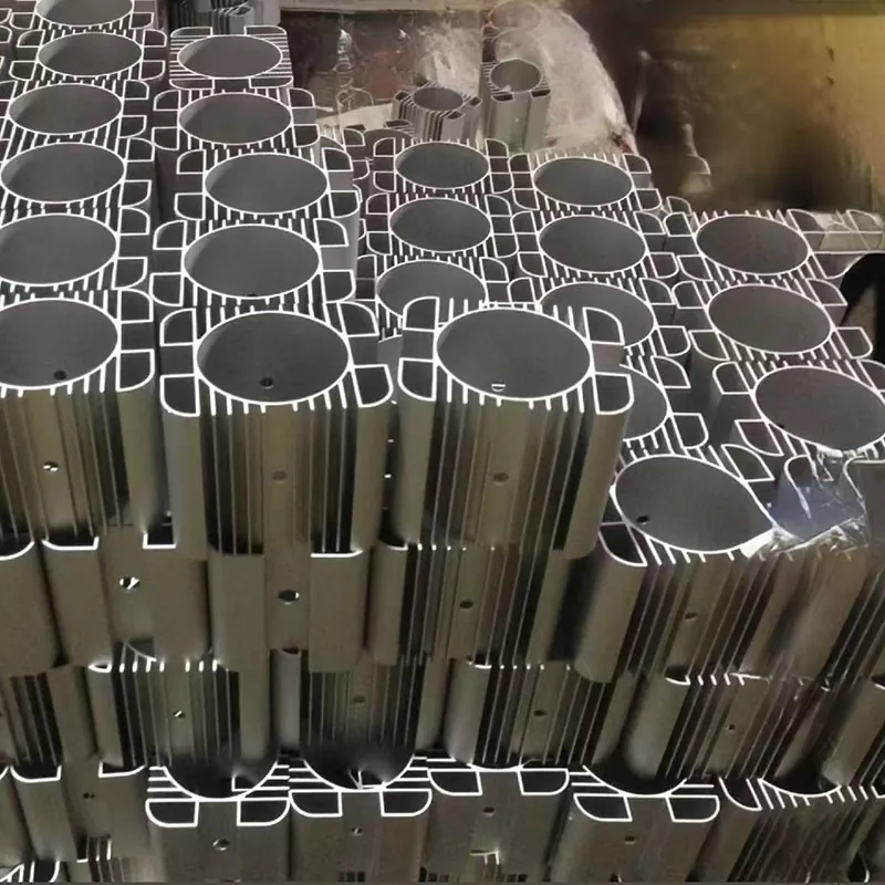 Multi-tooth Industrial Radiator Aluminum Profiles